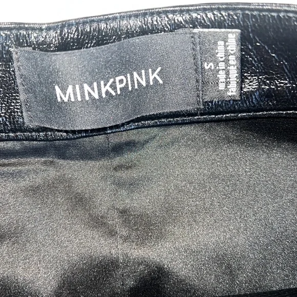 MINKPINK faux leather skirt - Picture 2 of 8